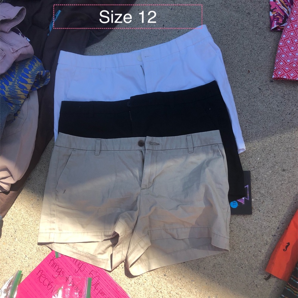 Merona Shorts Size 12 Bundle (3 pair)